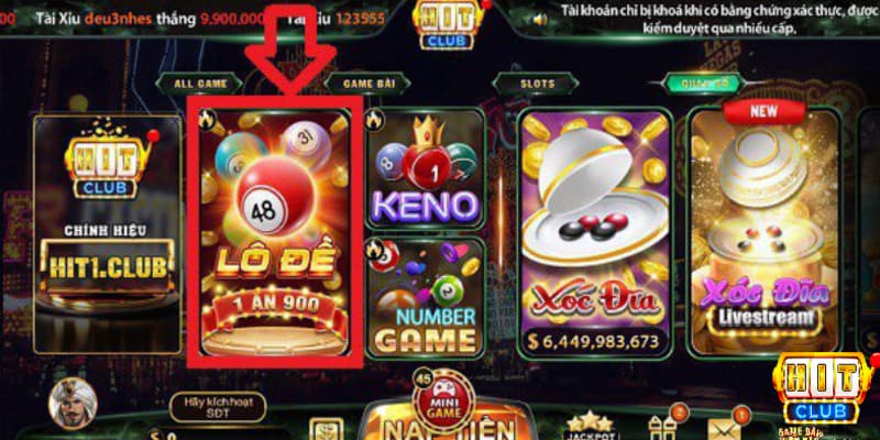 Lô đề Hitclub cực kỳ uy tín và chất lượng